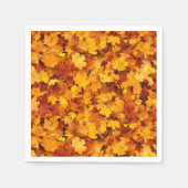 Herbstleaves Serviette (Vorderseite)