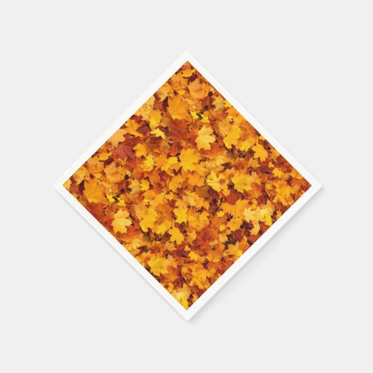 Herbstleaves Serviette (Ecke)
