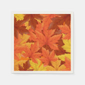 Herbstleaves Serviette (Vorderseite)