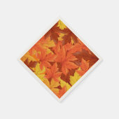 Herbstleaves Serviette (Ecke)