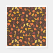 Herbstleaves Serviette (Vorderseite)