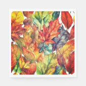 Herbstleaves Serviette (Vorderseite)