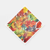 Herbstleaves Serviette (Ecke)