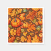 Herbstleaves Serviette (Vorderseite)