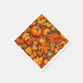 Herbstleaves Serviette (Ecke)