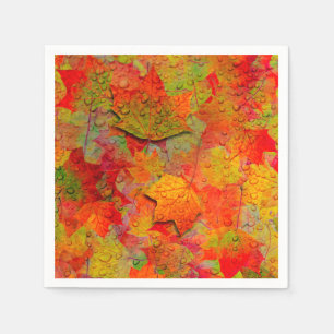 Herbstleaves Serviette