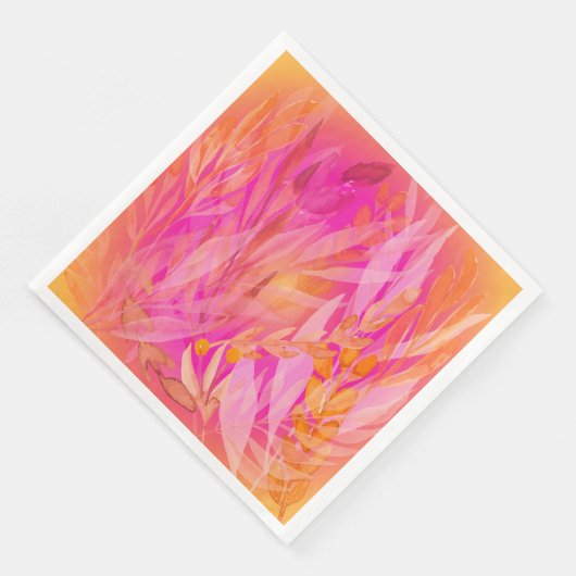 Herbstleaves Serviette (Ecke)