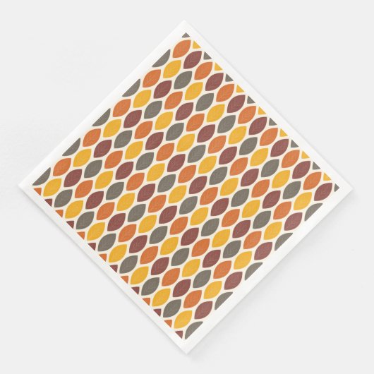Herbstleaves Serviette (Ecke)