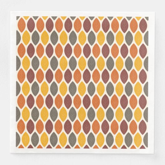 Herbstleaves Serviette (Vorderseite)