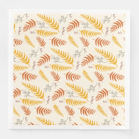 Herbstleaves Serviette (Vorderseite)