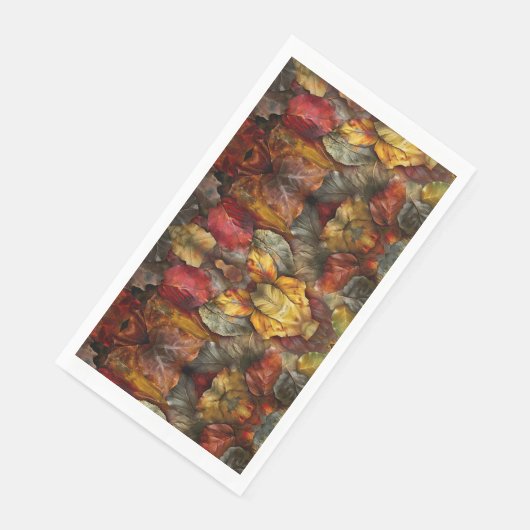 Herbstleaves Serviette (Ecke)