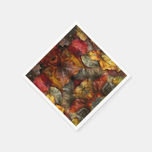 Herbstleaves Serviette (Ecke)