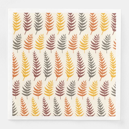 Herbstleaves Serviette (Vorderseite)