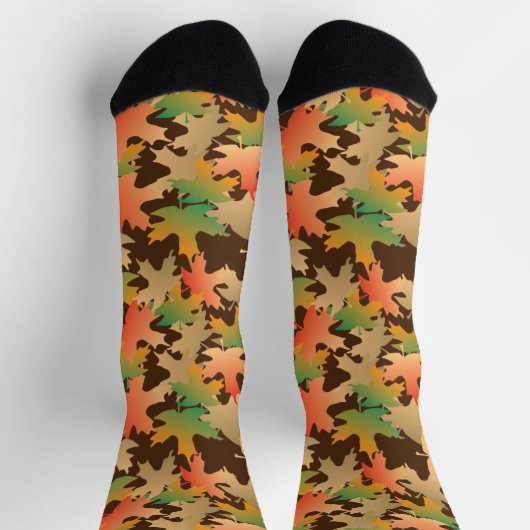 Herbstleaves Socken (Oben)