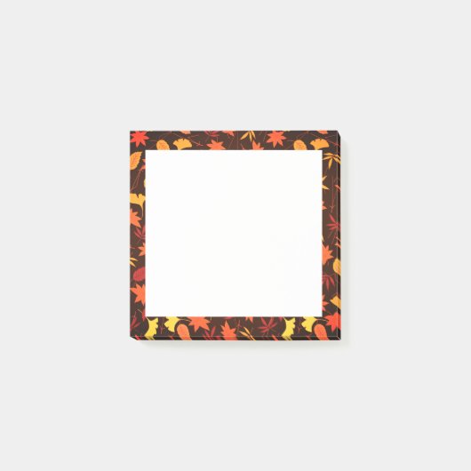 Herbstleaves Sticknotes Post-it Klebezettel (Vorderseite)