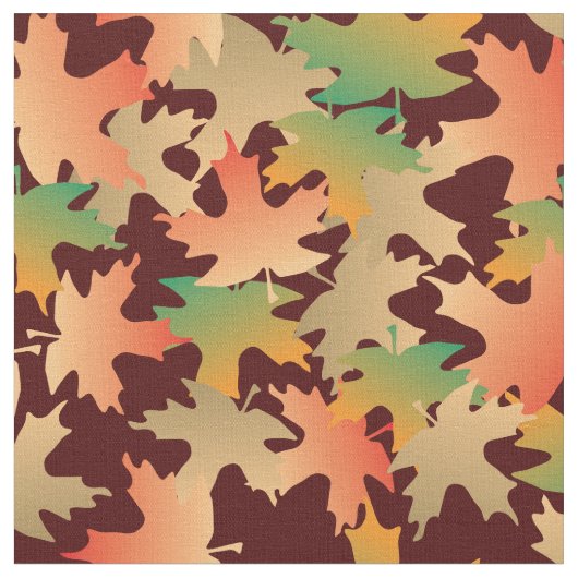 Herbstleaves Stoff (Nahaufnahme)