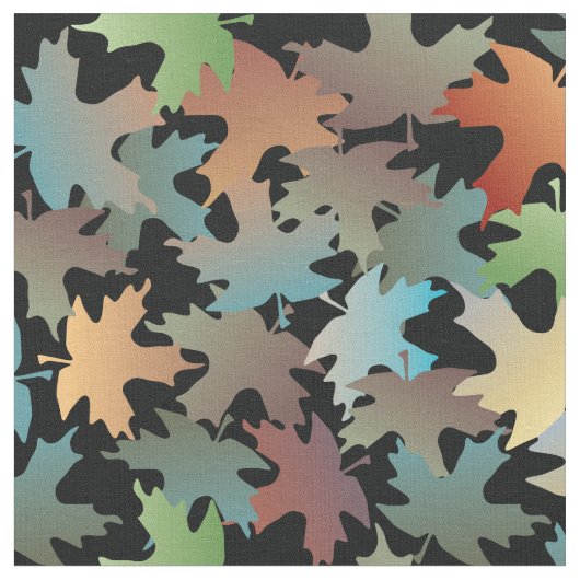 Herbstleaves Stoff (Nahaufnahme)