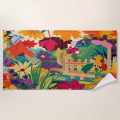 Herbstleaves Strandtuch (Vorderseite)