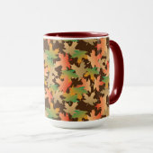 Herbstleaves Tasse (VorderseiteRechts)