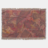 Herbstleaves Throw Blanket Decke (Vorderseite)
