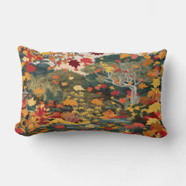 Herbstleaves Throw Kissen