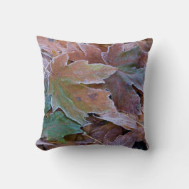 Herbstleaves Throw Kissen