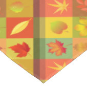 Herbstleaves Tischdecke (Schrägansicht)