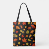 Herbstleaves Totbeutel - Gemütliche Jahreszeit Tasche (Rückseite)