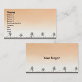 Herbstleaves Visitenkarte (Vorne/Hinten)