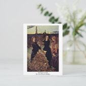 Herbstleaves von John Everett Millais Postkarte (Stehend Vorderseite)