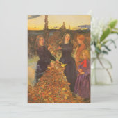 Herbstleaves von Sir John Everett Millais (Stehend Vorderseite)