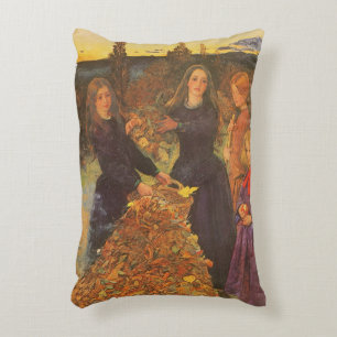 Herbstleaves von Sir John Everett Millais Dekokissen