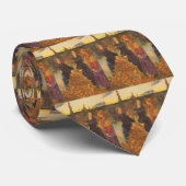 Herbstleaves von Sir John Everett Millais Krawatte (Gerollt)