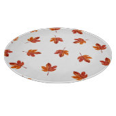 Herbstleaves Wasserfarbe Hand gezogen Schneidebrett (Ecke)