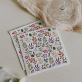 Herbstleaves Wasserfarbiges Leaf Serviette