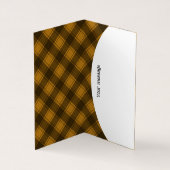 Herbstleaves Westie auf Patio (Innenseite)