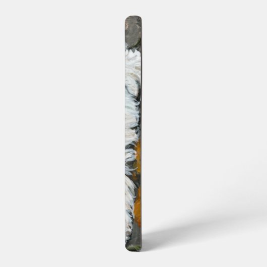 Herbstleaves Westie auf Patio Samsung Galaxy Hülle (Linke Seite)