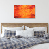 "Herbstleaves" Wrapped Canvas Leinwanddruck (Insitu (Schlafzimmer))
