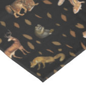 Herbstlebewesen Herbst-Dekoration Tischdecke (Schrägansicht)