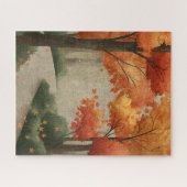 Herbstlebewesen Puzzle (Horizontal)