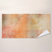 Herbstlebhaftes Hintergrundpapier Badehandtuch (Badehandtuch)