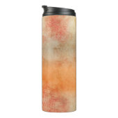 Herbstlebhaftes Hintergrundpapier Thermosbecher (Nach rechts gedreht)