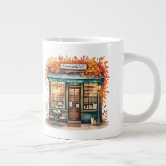 Herbstlektüre Café Tasse — Herbst Buchhandlung (Rechts)