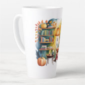 Herbstlesesessel Tassen —Buch Ecke (Linke Ecke)