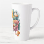 Herbstlesesessel Tassen —Buch Ecke (Rechts)