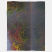 Herbstlich (Dämmerung) Fleecedecke (Vorderseite)