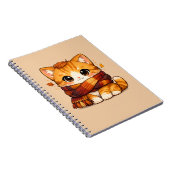 Herbstlich Kuschelschal Kitty – Herbst Notizblock (Rechte Seite)