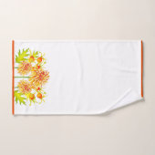 Herbstliche Ankunft auf einem Badetuch-Set Badhandtuch Set (Handtuch)