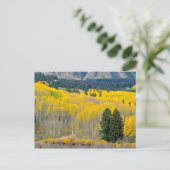 Herbstliche Aspekte im Ruby-Bereich Postkarte (Stehend Vorderseite)