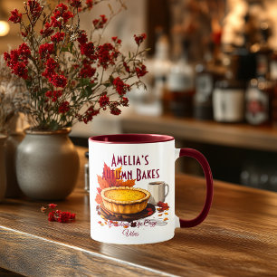 Herbstliche Backmug – Rührige Gemütlichkeit Tasse